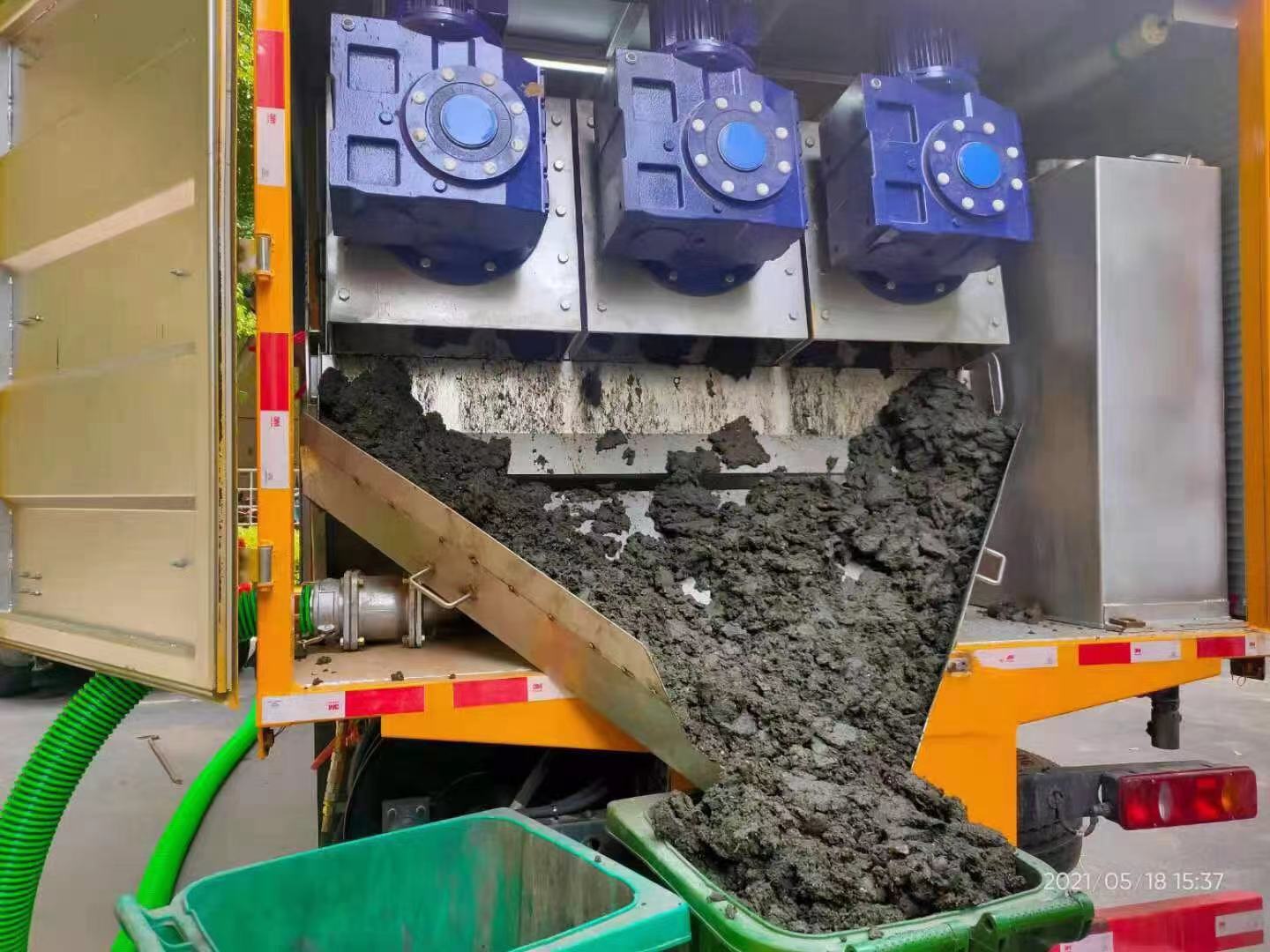 旬邑化粪池清掏城市维护站-泥浆净化干湿分离处理